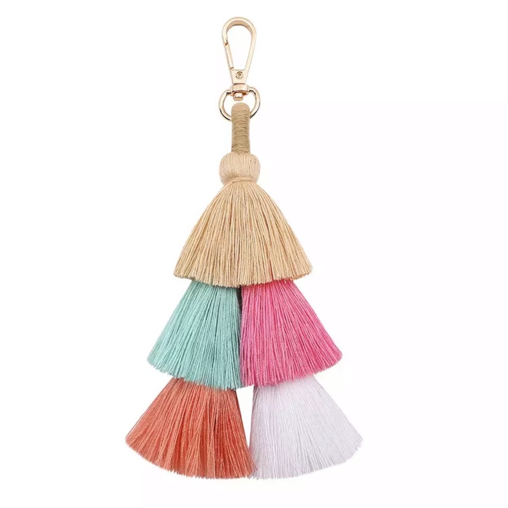 Bohemian Tassel Keychain